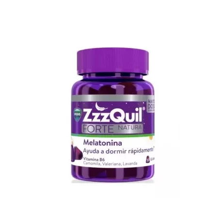 ZZZQUIL NATURA FORTE  30 GUMMIES SABOR FRUTOS DEL BOSQUE