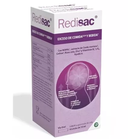 REDISAC  10 STICKS 10 ML SABOR GOMINOLA DE COLA