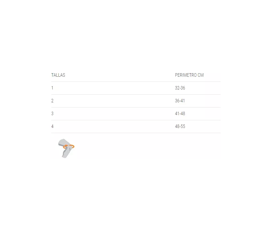Rodillera Elastica Gel Pad Y Flejes Orliman Sport Os6211 T -3