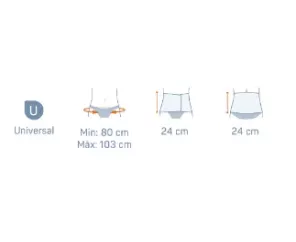 Banda de neoprene Orliman 4204