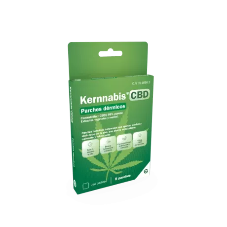 KERNNABIS CBD PARCHES DERMICOS  8 UNIDADES