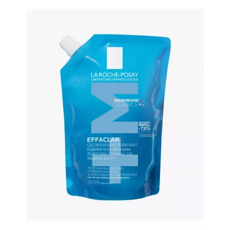 EFFACLAR GEL MOUSSANT+M  1 ENVASE 400 ML REFILL