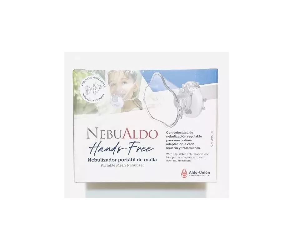 NEBULIZADOR PORTATIL DE MALLA NEBUALDO HANDS FREE 1 UNIDAD