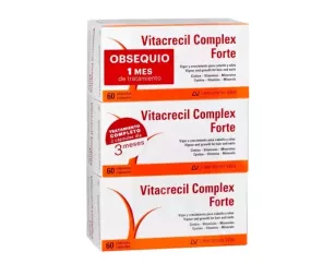 Vitacrecil Complex Forte 180 Cápsulas | Tufarma.online