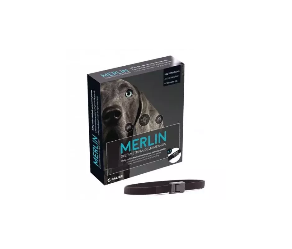 MERLIN 1,04 G 1 COLLAR MEDICAMENTOSO PARA PERROS GRANDES