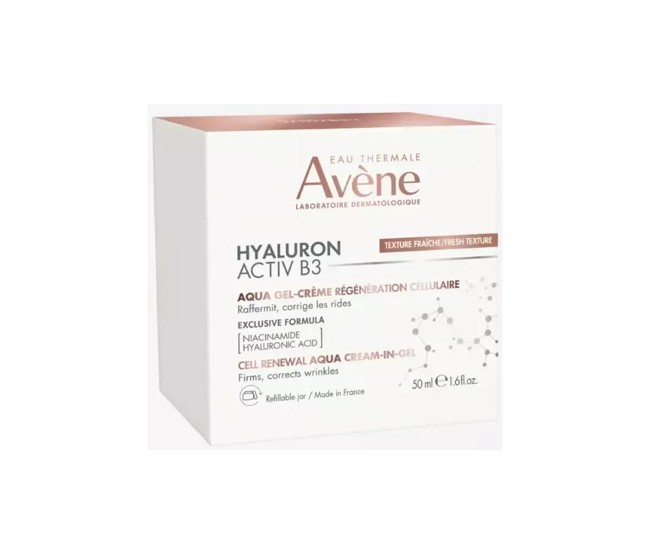 Avene Hyaluron Activ B3 Aqua Gel Crema Regeneradora Celular  1 Tarro 50 Ml