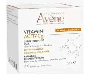 AVENE VITAMIN ACTIV CG CREMA INTENSIVA LUMINOSIDAD 1 ENVASE 50 ML AVENE VITAMIN ACTIV CG CREMA INTENSIVA LUMINOSIDAD 1 ENVASE 50 ML