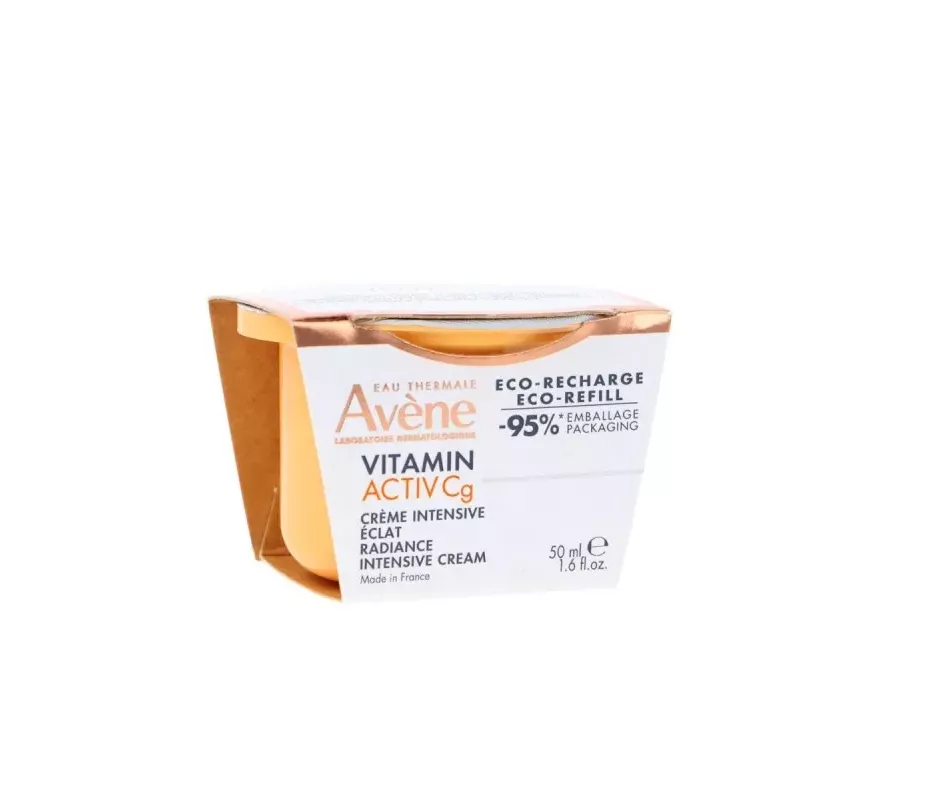 AVENE VITAMIN ACTIV CG CREMA INTENSIVA LUMINOSIDAD  1 ENVASE 50 ML ECORECARGA