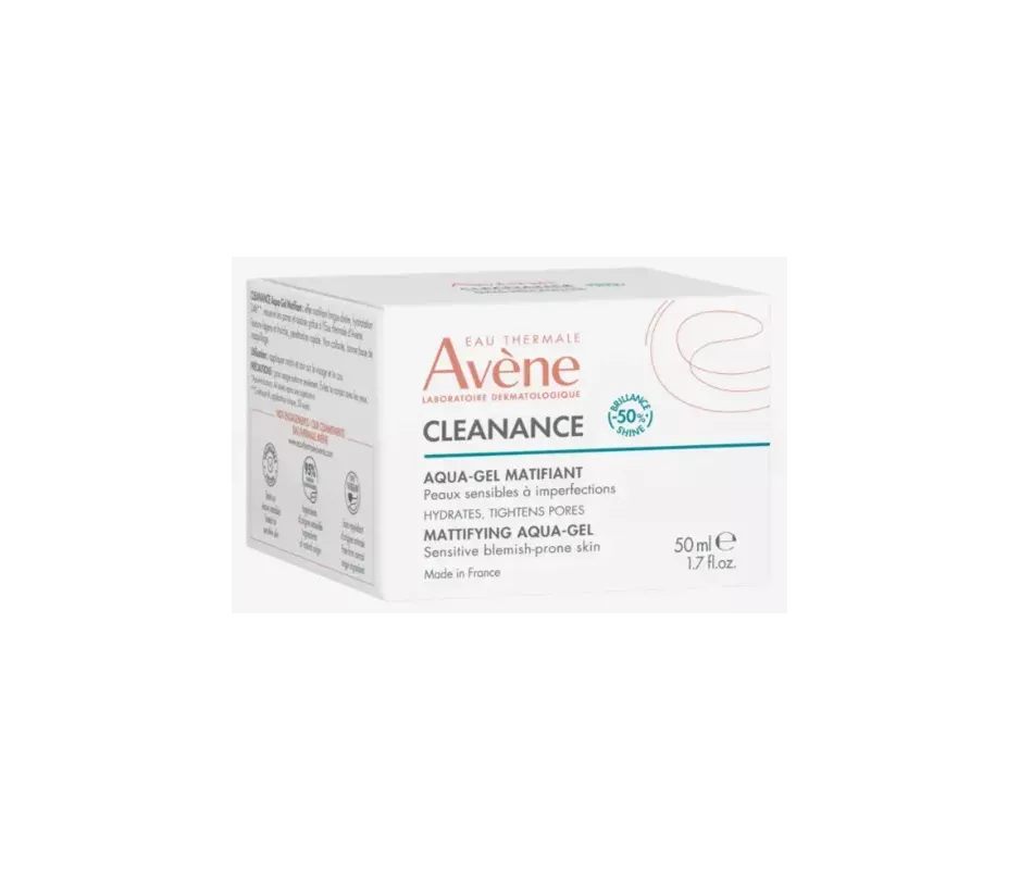 EAU THERMALE AVENE CLEANANCE AQUA-GEL MATIFICANTE 1 ENVASE 50 ML EAU THERMALE AVENE CLEANANCE AQUA-GEL MATIFICANTE 1 ENVASE 50 ML