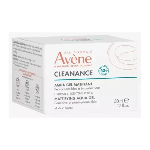 EAU THERMALE AVENE CLEANANCE AQUA-GEL MATIFICANTE 1 ENVASE 50 ML EAU THERMALE AVENE CLEANANCE AQUA-GEL MATIFICANTE 1 ENVASE 50 ML