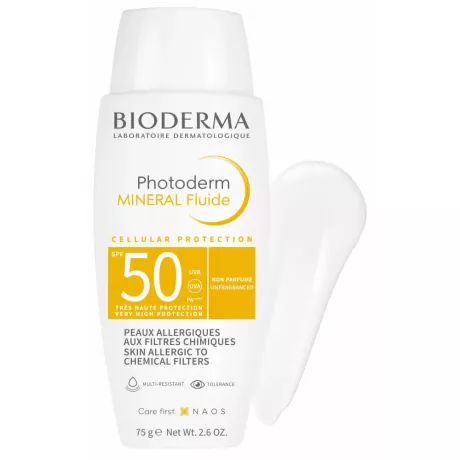 PHOTODERM MINERAL SPF 50+ FLUIDO BIODERMA 1 ENVASE 75 G