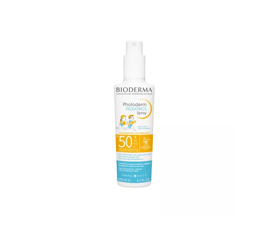 PHOTODERM KID SPF 50+ SPRAY ESPECIFICO NIÑOS BIODERMA 1 ENVASE 200 ML