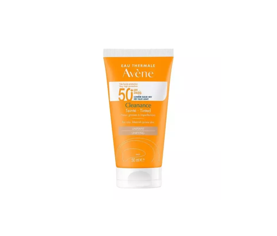 AVENE CLEANANCE SOLAR SPF 50+ MUY ALTA PROTECCION  1 ENVASE 50 ML COLOR