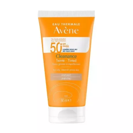 AVENE CLEANANCE SOLAR SPF 50+ MUY ALTA PROTECCION  1 ENVASE 50 ML COLOR