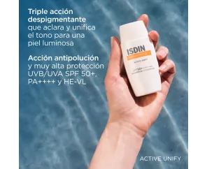 FOTOULTRA 100ISDIN ACTIVE UNIFY FUSION FLUID  1 ENVASE 50 ML