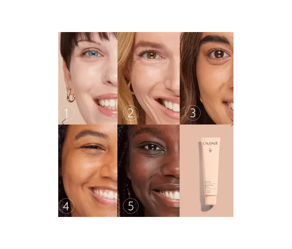 VINOCRUSH CREMA CON COLOR TINTE 1 30ML CAUDALIE