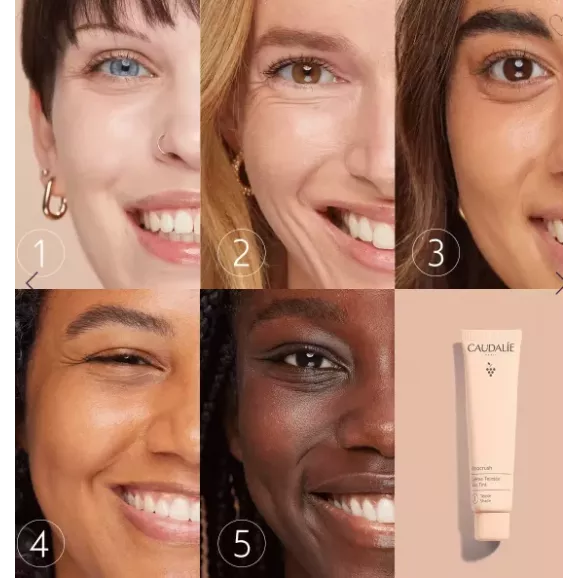 VINOCRUSH CREMA CON COLOR TINTE 1 30ML CAUDALIE