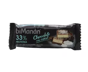BIMANAN BARRITA 35 G SABOR CHOCOLATE BLANCO CON COCO