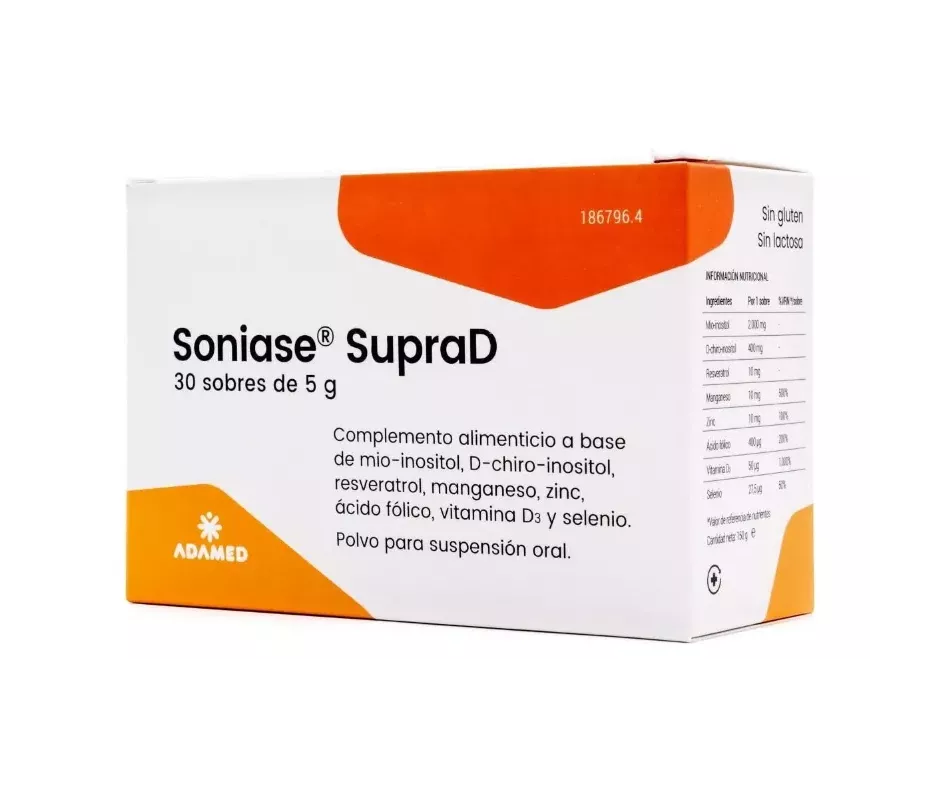 Soniase Supra D 30 Sobres