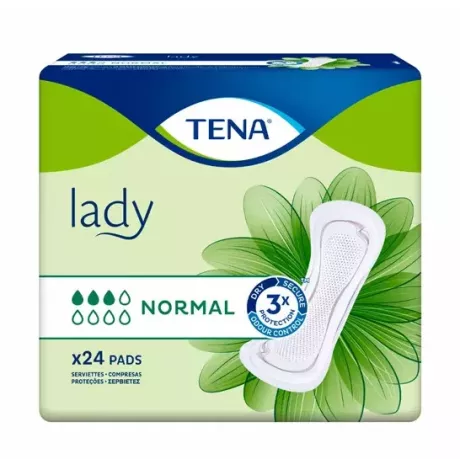 Absorbente Incontinencia Orina Ligera Tena Lady Normal 24 Unidades