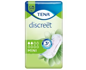 Absorbente Incontinencia Orina Ligera Tena Discreet Mini 20 Unidades