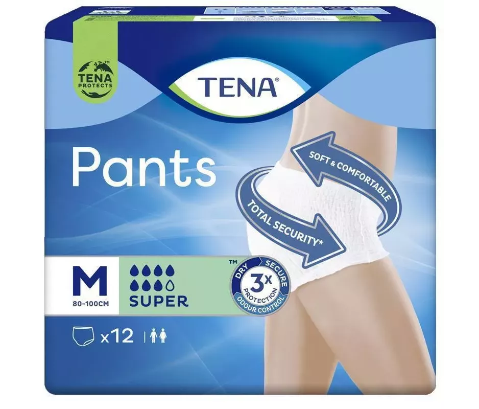 Tena Pants Super Md 12 Un