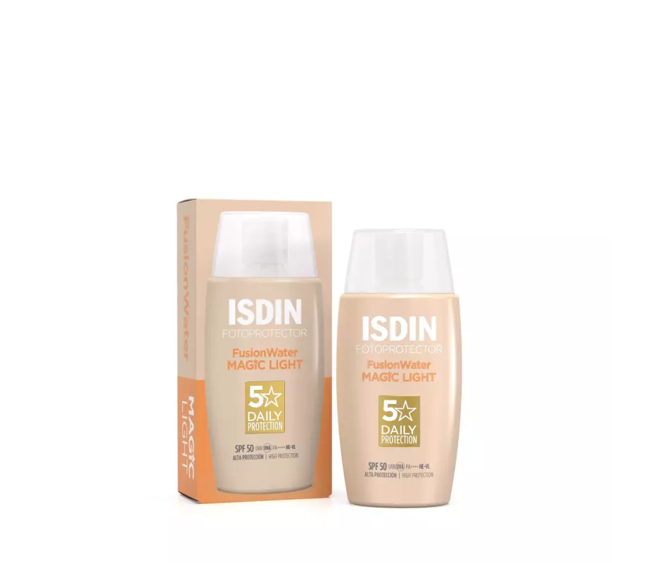 Fotoprotector Isdin Fusion Water Color Light Spf 50