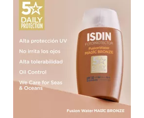 FOTOPROTECTOR ISDIN SPF 50 FUSION WATER COLOR  1 ENVASE 50 ML BRONZE