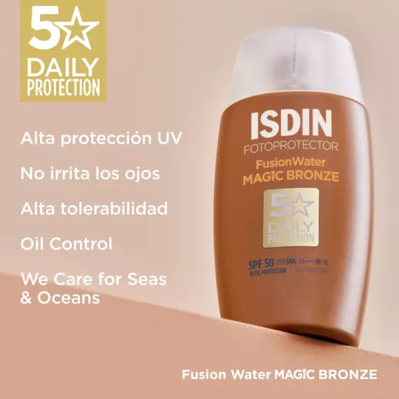 FOTOPROTECTOR ISDIN SPF 50 FUSION WATER COLOR  1 ENVASE 50 ML BRONZE
