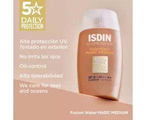 Fotoprotector ISDIN Fusion Water Color Medium Spf 50