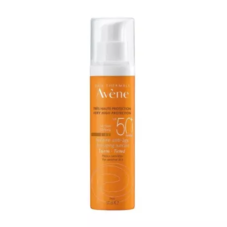 Avène Solar Antienvelhecimento FPS 50+ Cor 1 Recipiente 50 Ml