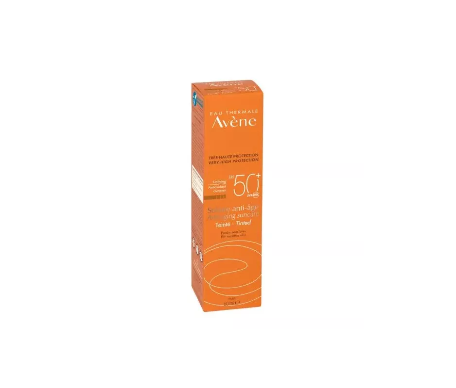 Avene Solar Antiedad Spf 50+ Color 1 Envase 50 Ml Avene Solar Antiedad Spf 50+ Color 1 Envase 50 Ml