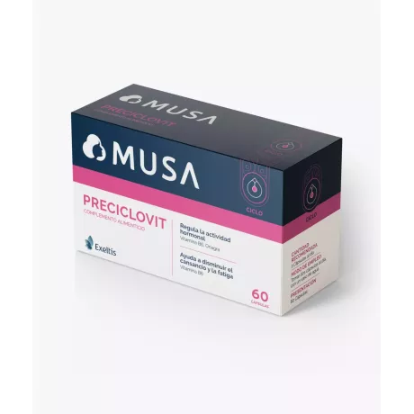 MUSA PRECICLOVIT  60 CAPSULAS