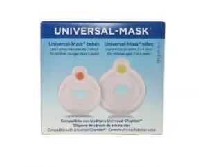Mascarilla Universal Mask 2 Unidades Bebes + Niños