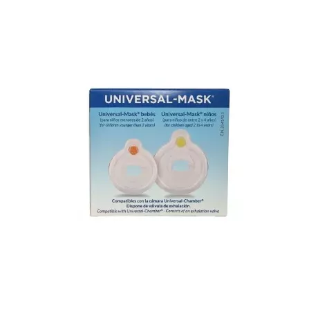 MASCARILLA UNIVERSAL MASK 2 UNIDADES BEBES + NIÑOS