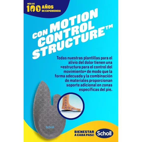 Plantillas Tobillo Y Talón Scholl In-Balance Talla M 1 Par