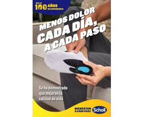 Plantillas Tobillo Y Talón Scholl In-Balance Talla S 1 Par