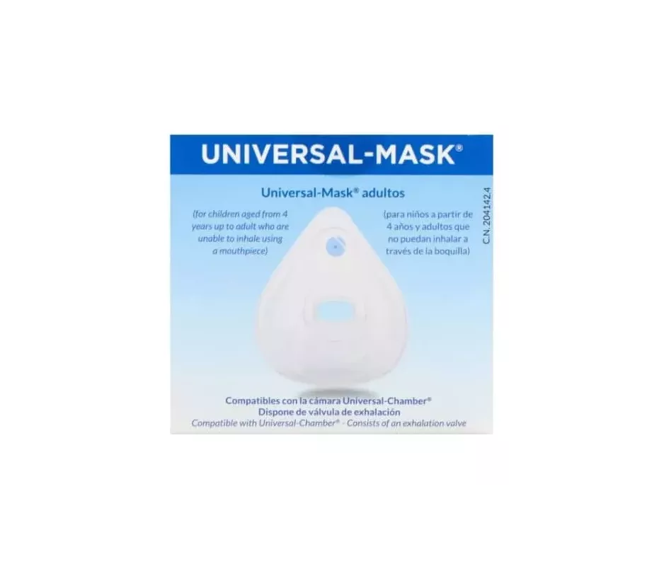 MASCARILLA UNIVERSAL MASK 1 UNIDAD ADULTOS