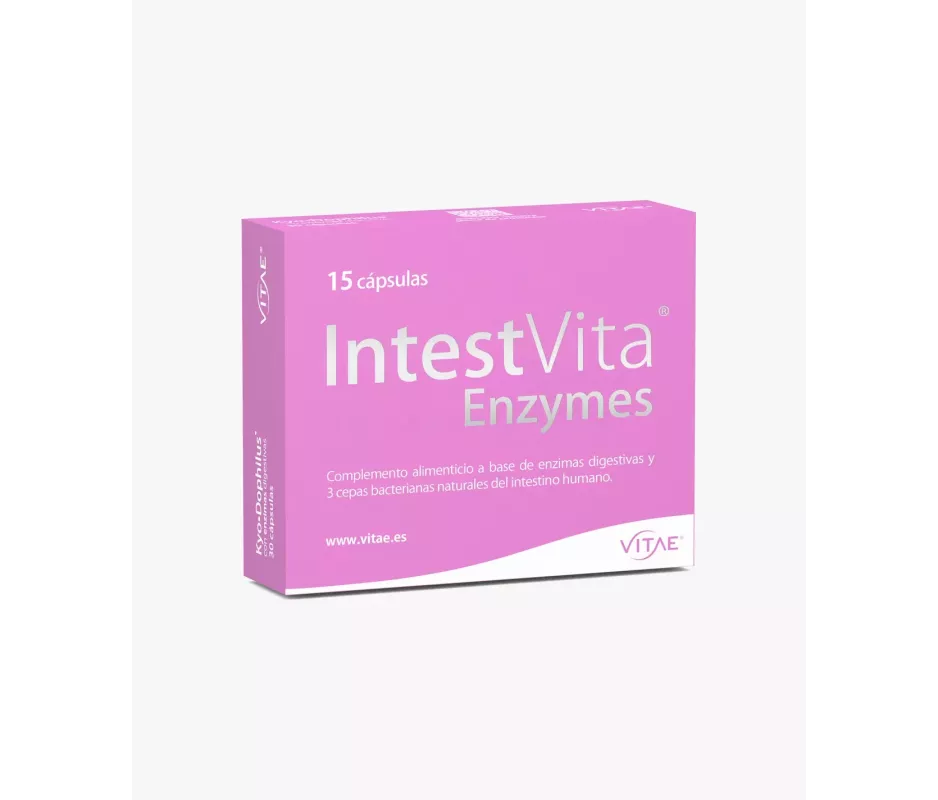 Intestvita Enzymes  15 Cápsulas