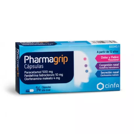 PHARMAGRIP 14 CAPSULAS