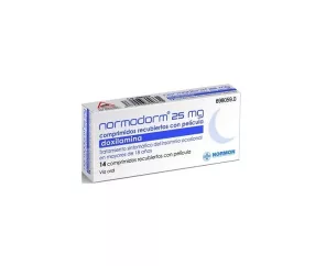 NORMODORM 25 MG 14 COMPRIMIDOS RECUBIERTOS