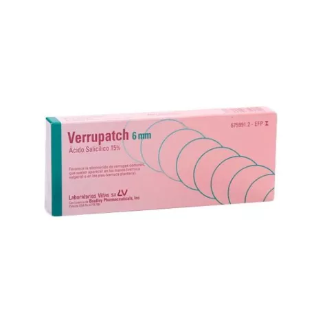 VERRUPATCH 3,75 MG 20 APOSITOS IMPREGNADOS 6 MM