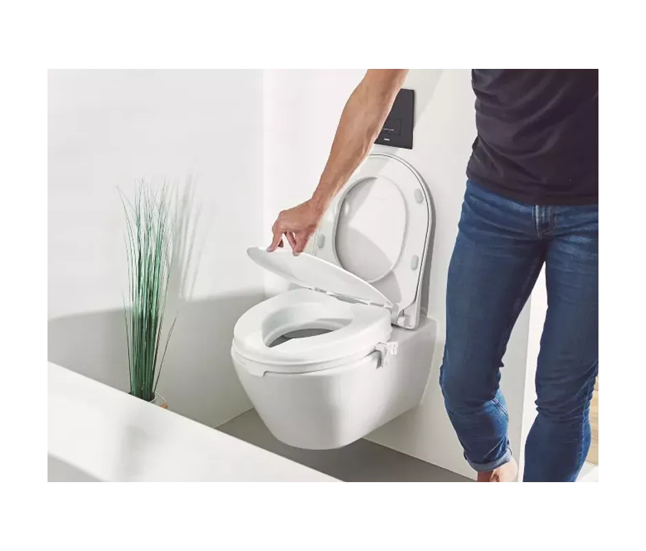 Wc Assento Elevador 15cm Com Tampa Ad5090Alux Wc Assento Elevador 15cm Com Tampa Ad5090Alux