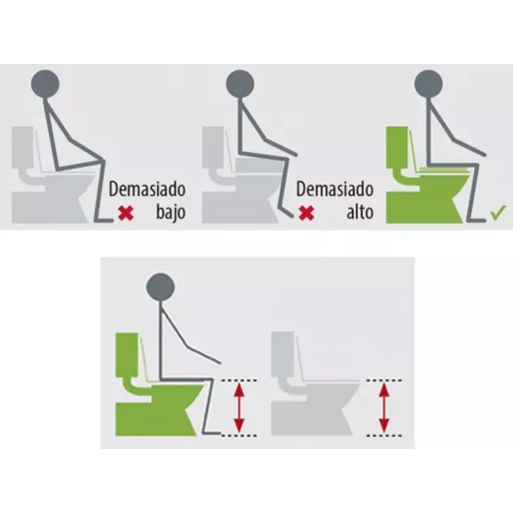 Wc Assento Elevador 15cm Com Tampa Ad5090Alux Wc Assento Elevador 15cm Com Tampa Ad5090Alux