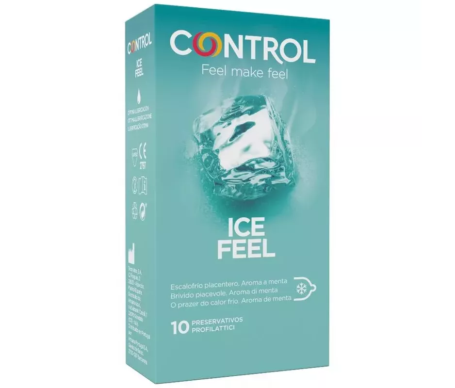 CONTROL ICE FEEL PRESERVATIVOS 10 UNIDADES