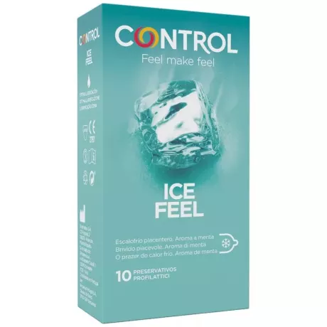 CONTROL ICE FEEL PRESERVATIVOS 10 UNIDADES