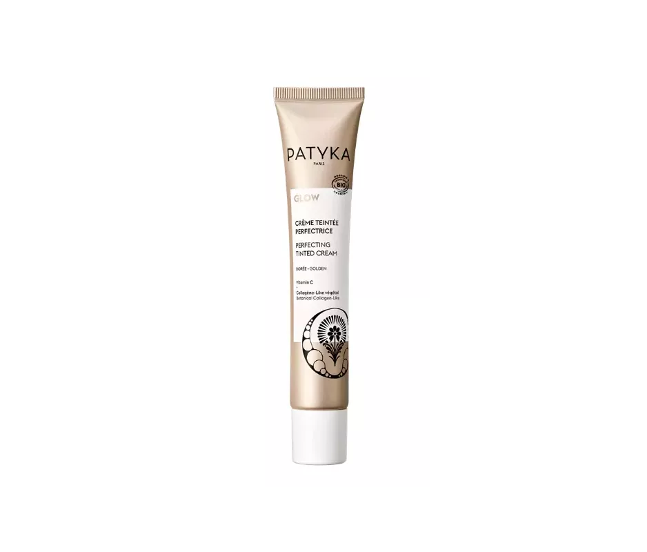 CREMA PERFECIONADORA GLOW CON COLOR DORADO 40ML PATYKA