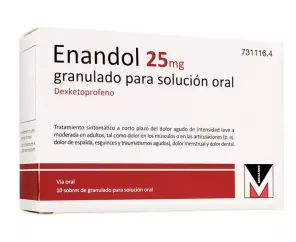 Enandol 25mg 10 Sobres Granulado Solución Oral | Tufarma.online