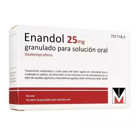 ENANDOL 25 MG 10 SOBRES GRANULADO PARA SOLUCION ORAL