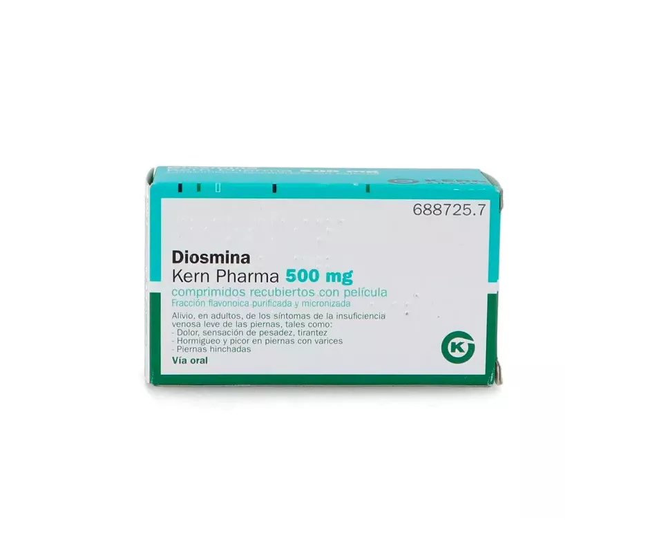 DIOSMINA KERN PHARMA 500 MG 60 COMPRIMIDOS RECUBIERTOS